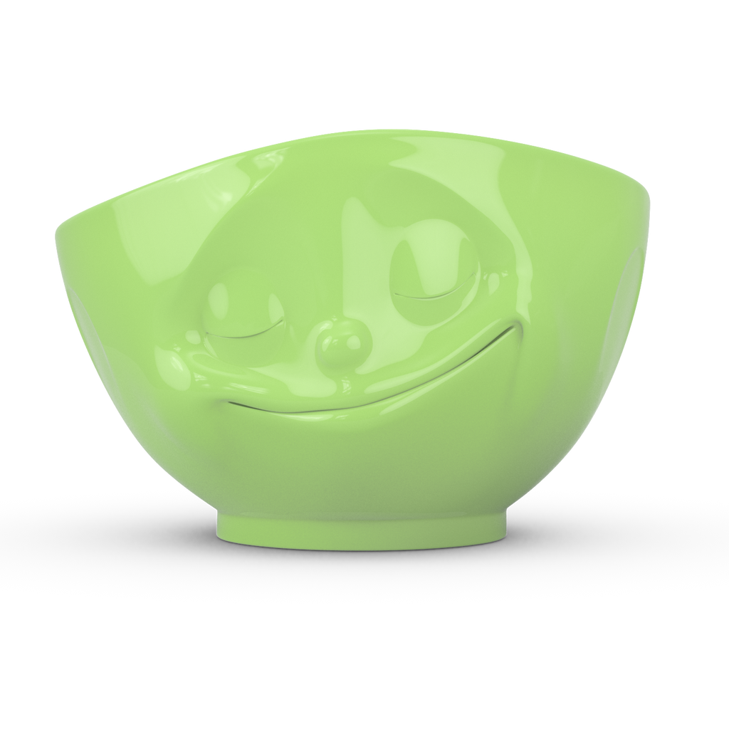 Happy Face - Light Green 16 oz. Bowl