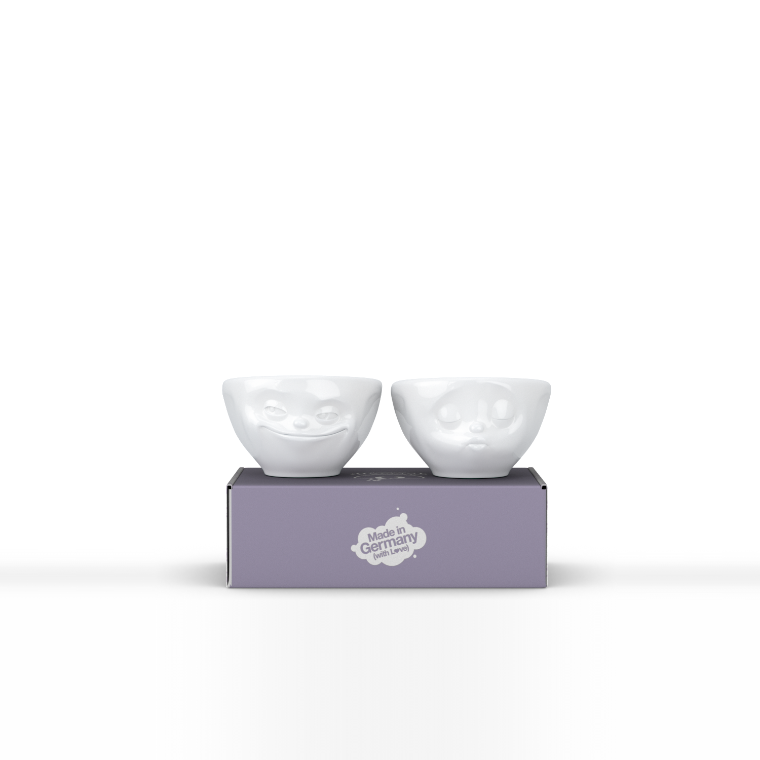 Grinning & Kissing Small Bowl Set | TASSEN Made in Germany by Fiftyeight Products
