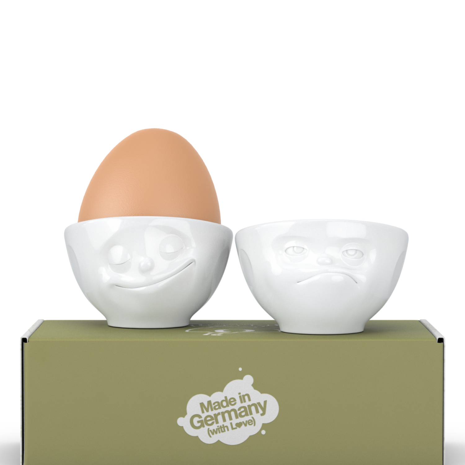 Happy & Hmpff Egg Cup Set