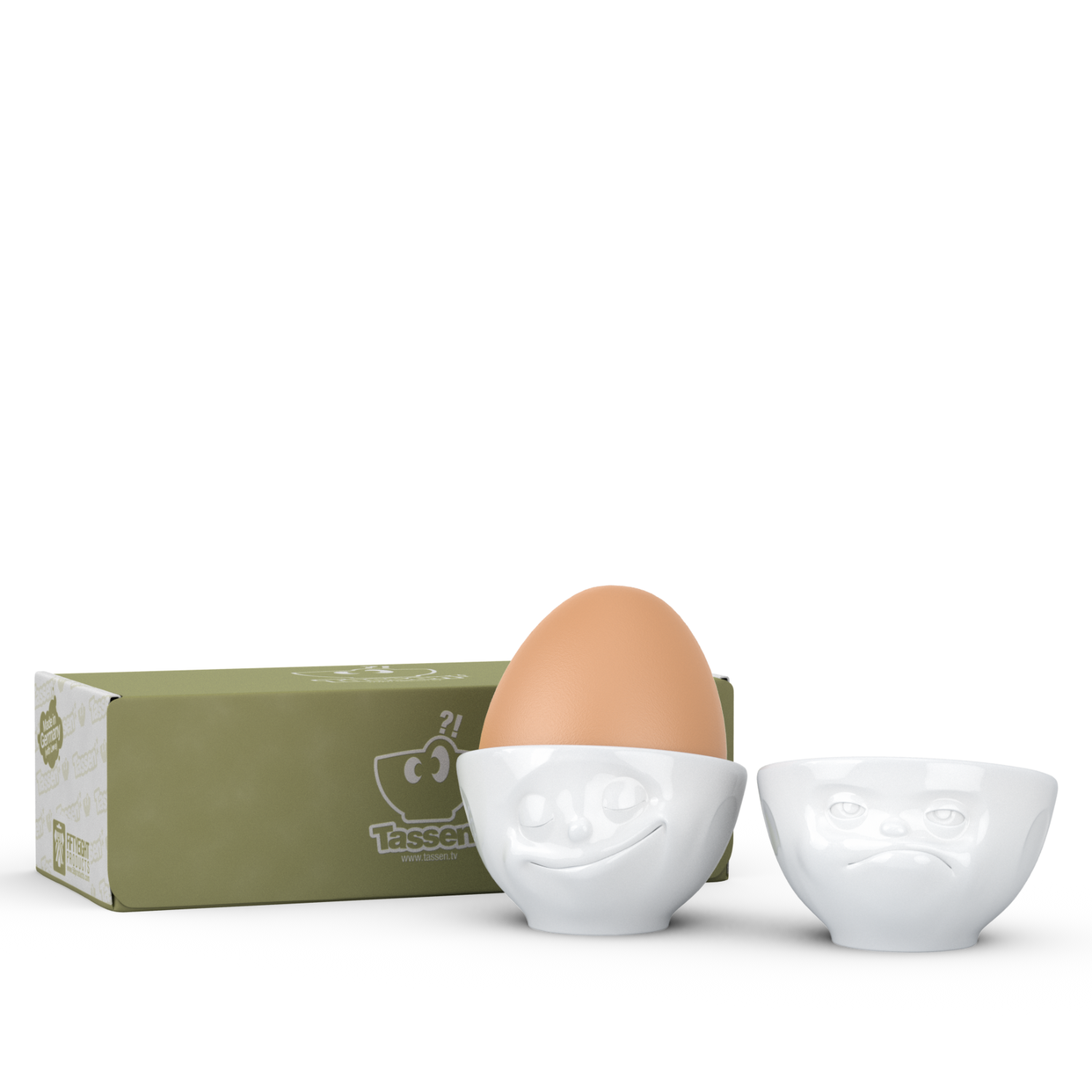 Happy & Hmpff Egg Cup Set