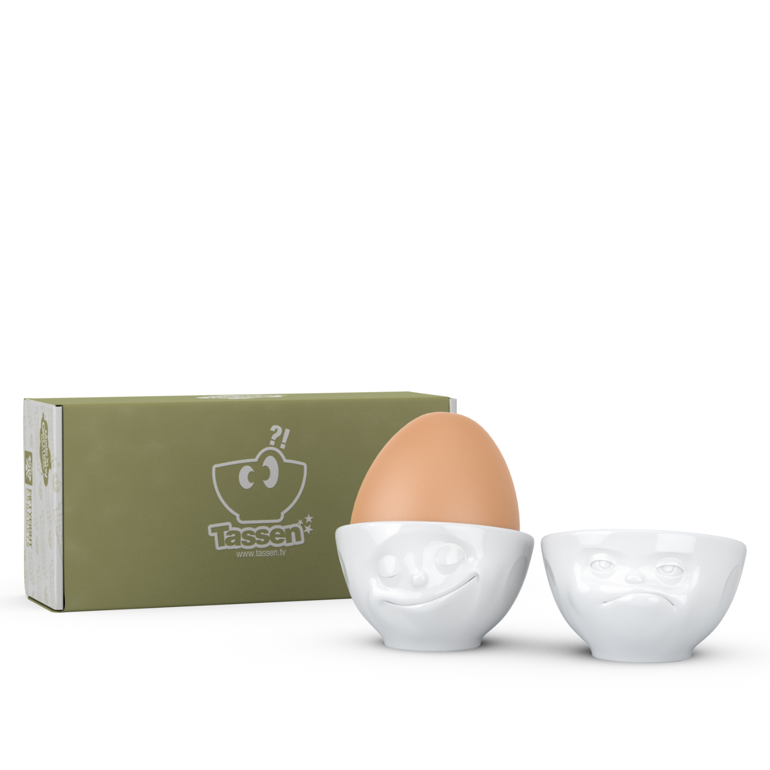 Happy & Hmpff Egg Cup Set