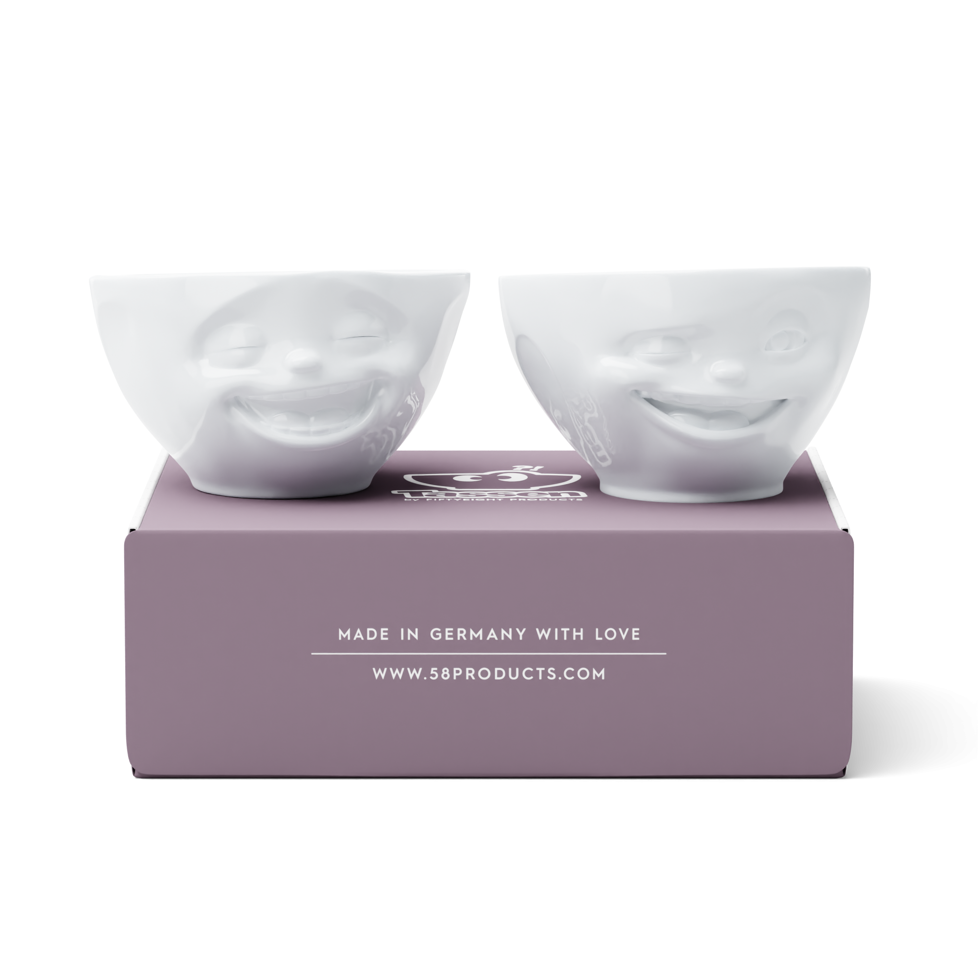 Laughing & Winking Medium Bowl Set | TASSEN Made in Germany by Fiftyeight Products