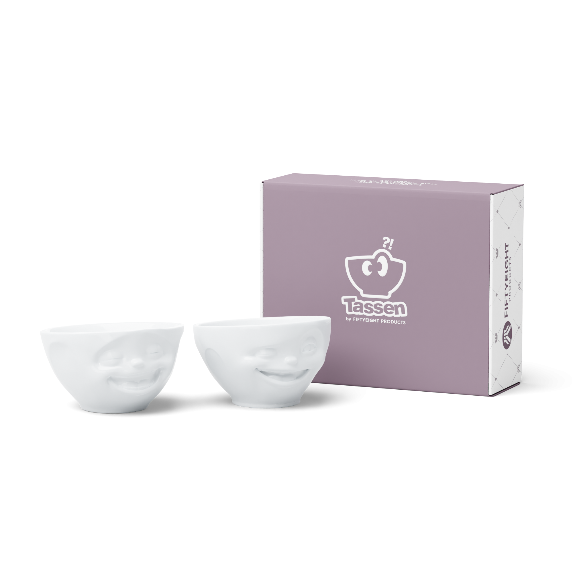 Laughing & Winking Medium Bowl Set | TASSEN Made in Germany by Fiftyeight Products