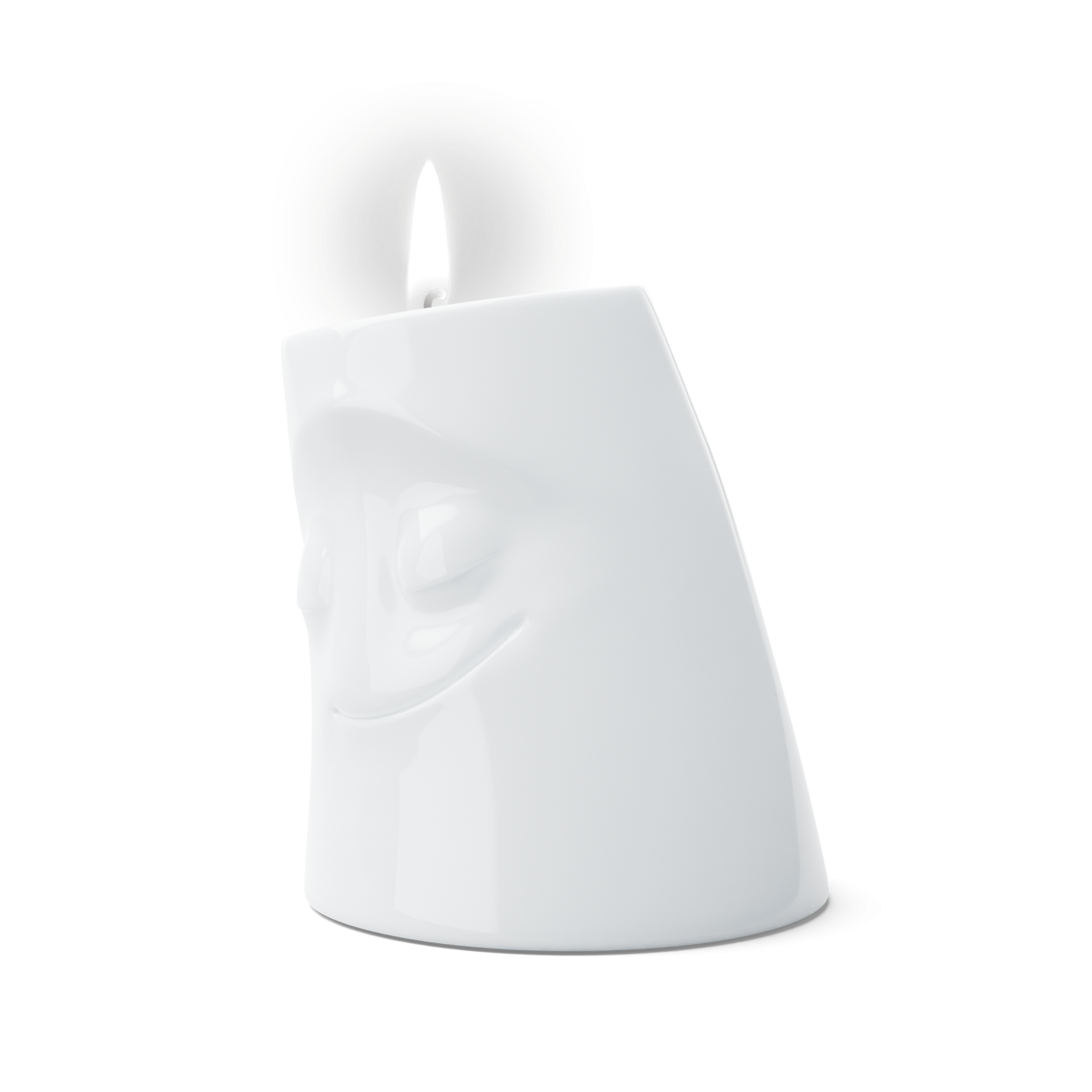 Small Cozy Face Candle Holder