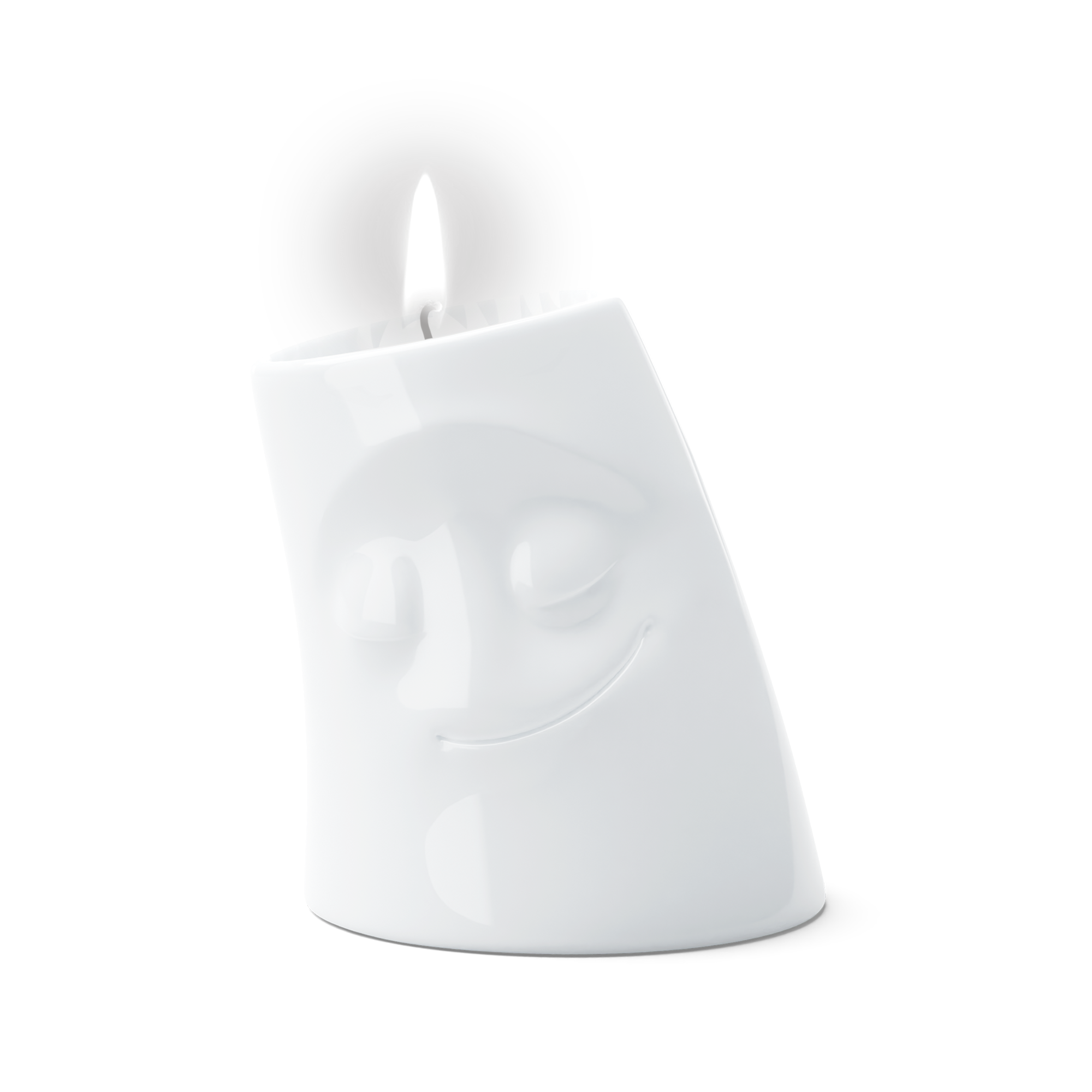 Small Cozy Face Candle Holder