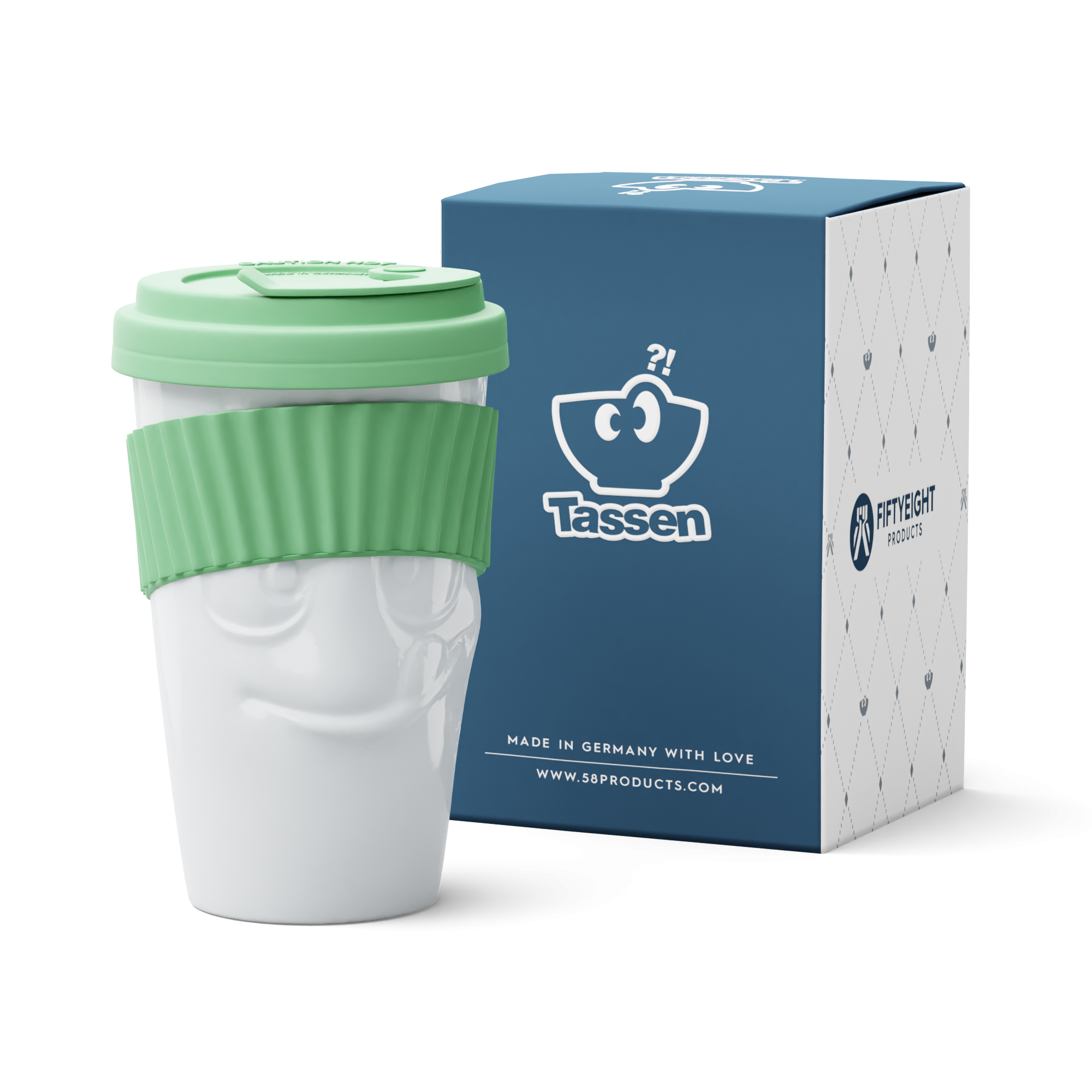 Tasty To Go Mug - Mint