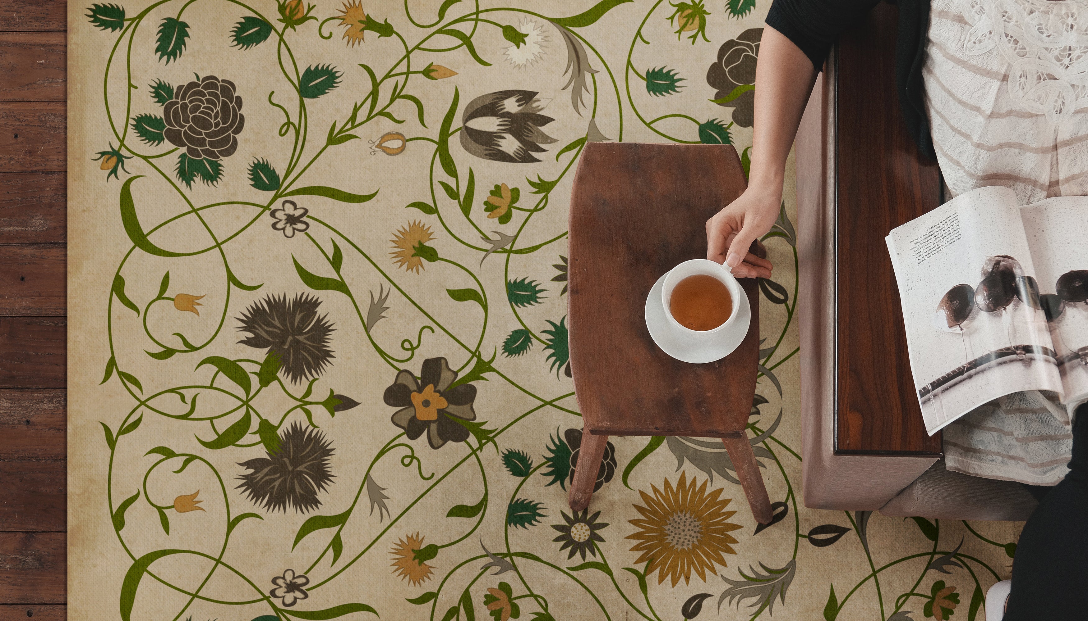 Williamsburg - Floral - Martha