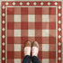 Williamsburg - Gingham Tile - Red