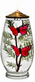 Raspberry Butterfly Lifetime Candle