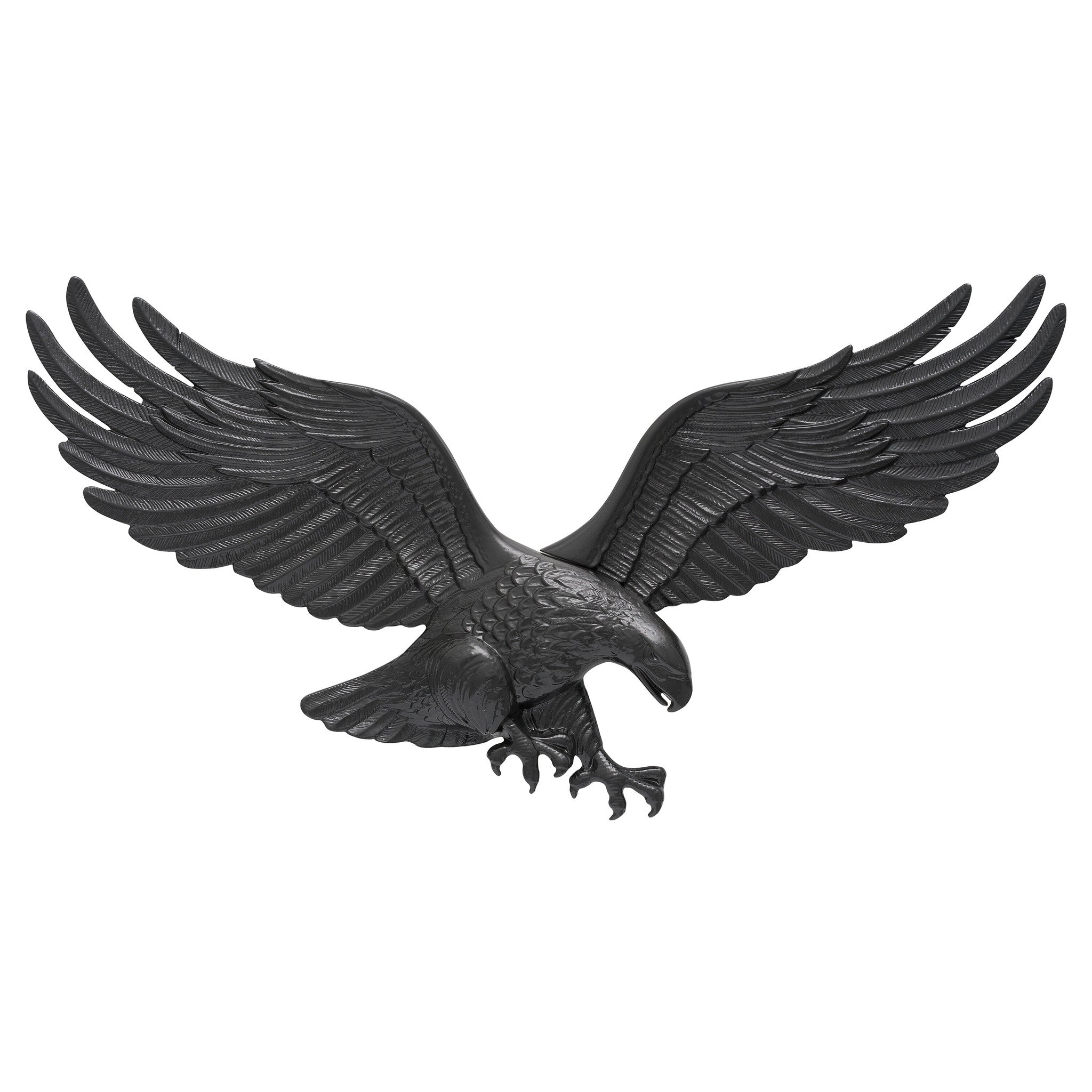 36" Black Wall Eagle 