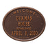 Welcome Oval "House" Plaque 
