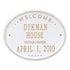Welcome Oval "House" Plaque 