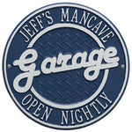 Garage Plaque 