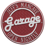 Garage Plaque 
