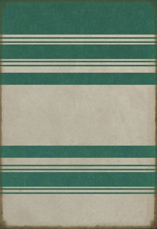 Pattern 50 - Organic Stripes Teal And White