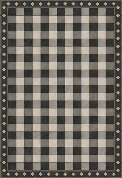 Williamsburg - Gingham Tile - Black