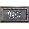 Mission Rectangle Wall Address Plaque 