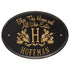 Bless This Home Monogram Oval Wall Plaque 