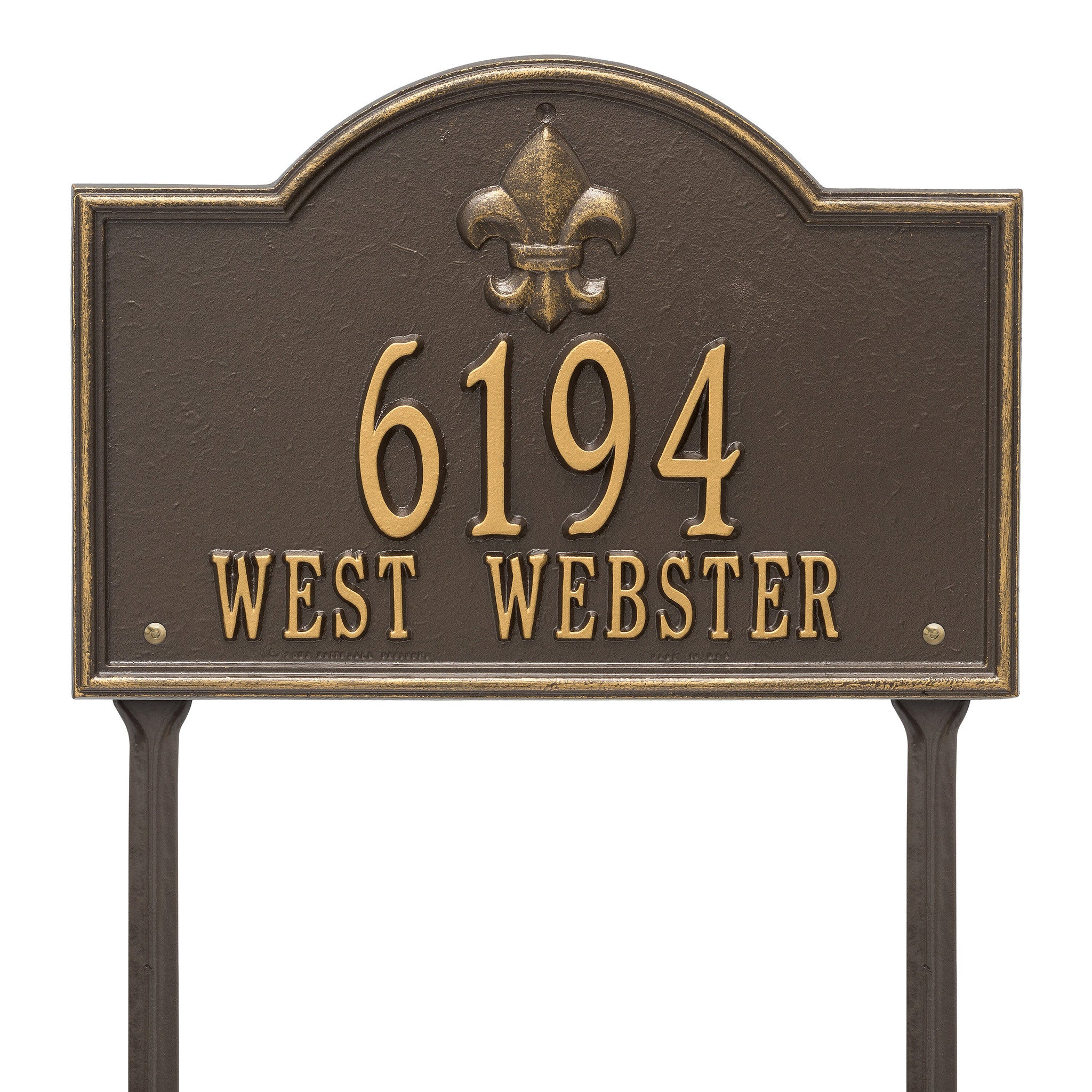 Bayou Vista Lawn Plaque 
