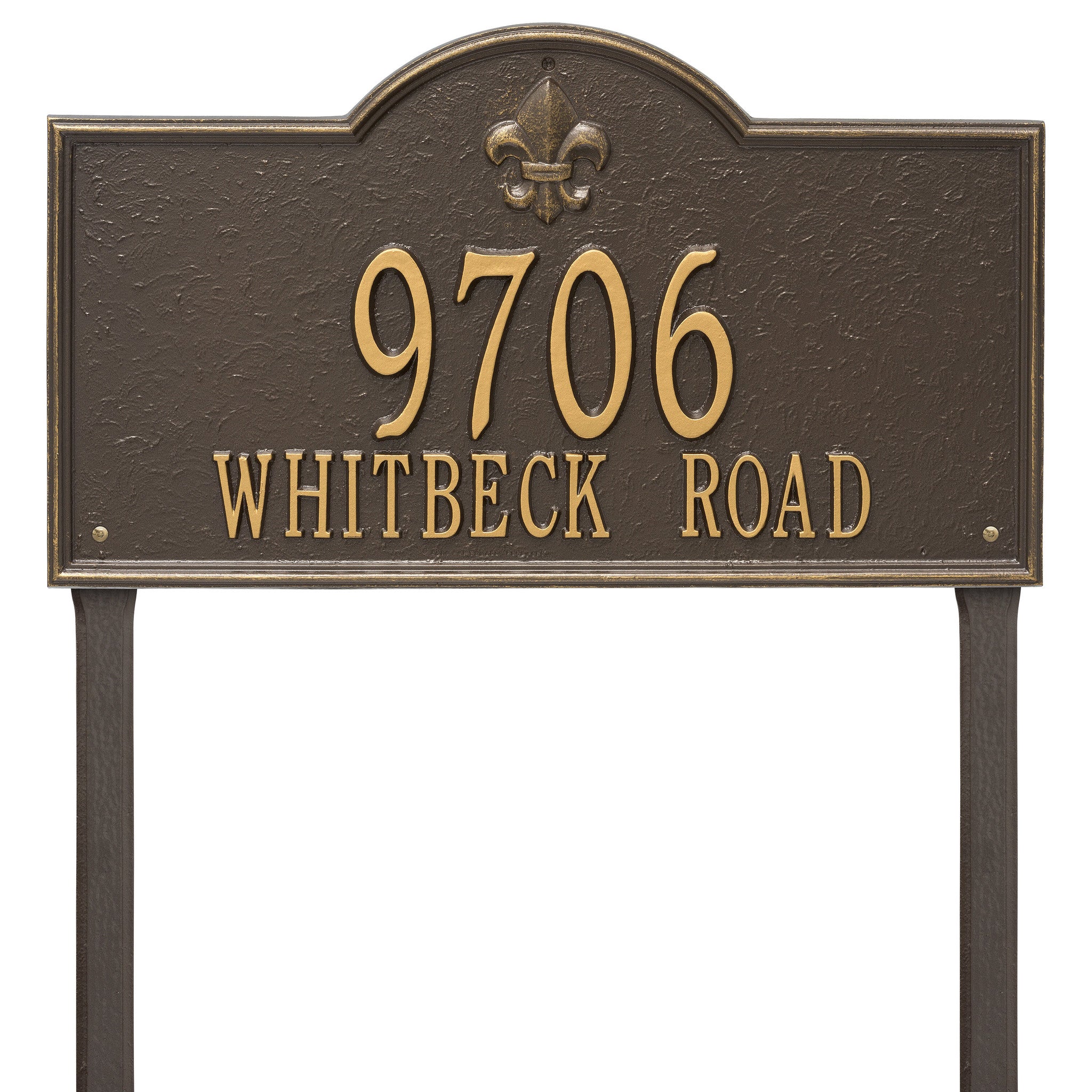 Bayou Vista Lawn Plaque 