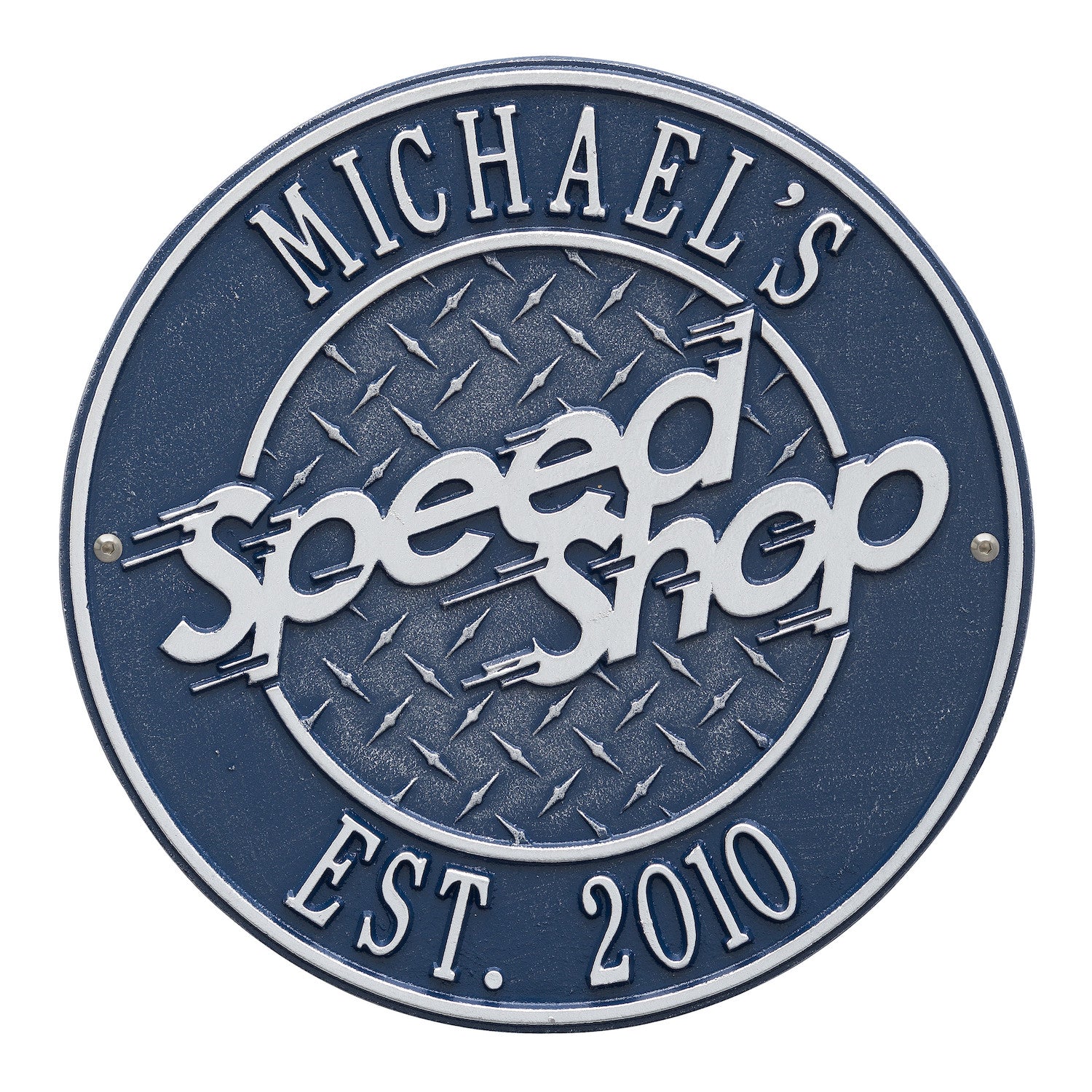 Speed Shop Plaque