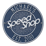 Speed Shop Plaque
