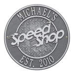 Speed Shop Plaque