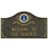 Air Force Gifts: Home Of The Brave Personalized Plaque 