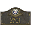 Navy Gifts: Military Family Personalized Plaque 