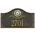 Navy Gifts: Military Family Personalized Plaque 