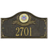 Coast Guard Gifts: Military Family Personalized Plaque 