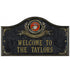 Marine Corps Gifts: Military Family Personalized Plaque 