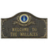 Air Force Gifts: We Support Our Troops Personalized Plaque 