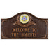 Coast Guard Gifts: In God We Trust Personalized Plaque 