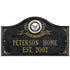 Navy Gifts: Proud Americans Personalized Plaque 