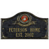 Marine Corps Gifts: Proud Americans Personalized Plaque 