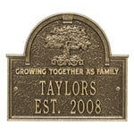 Family Tree Wedding or Anniversary Plaque 