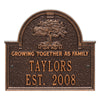 Family Tree Wedding or Anniversary Plaque 