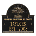 Family Tree Wedding or Anniversary Plaque 