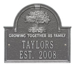 Family Tree Wedding or Anniversary Plaque 