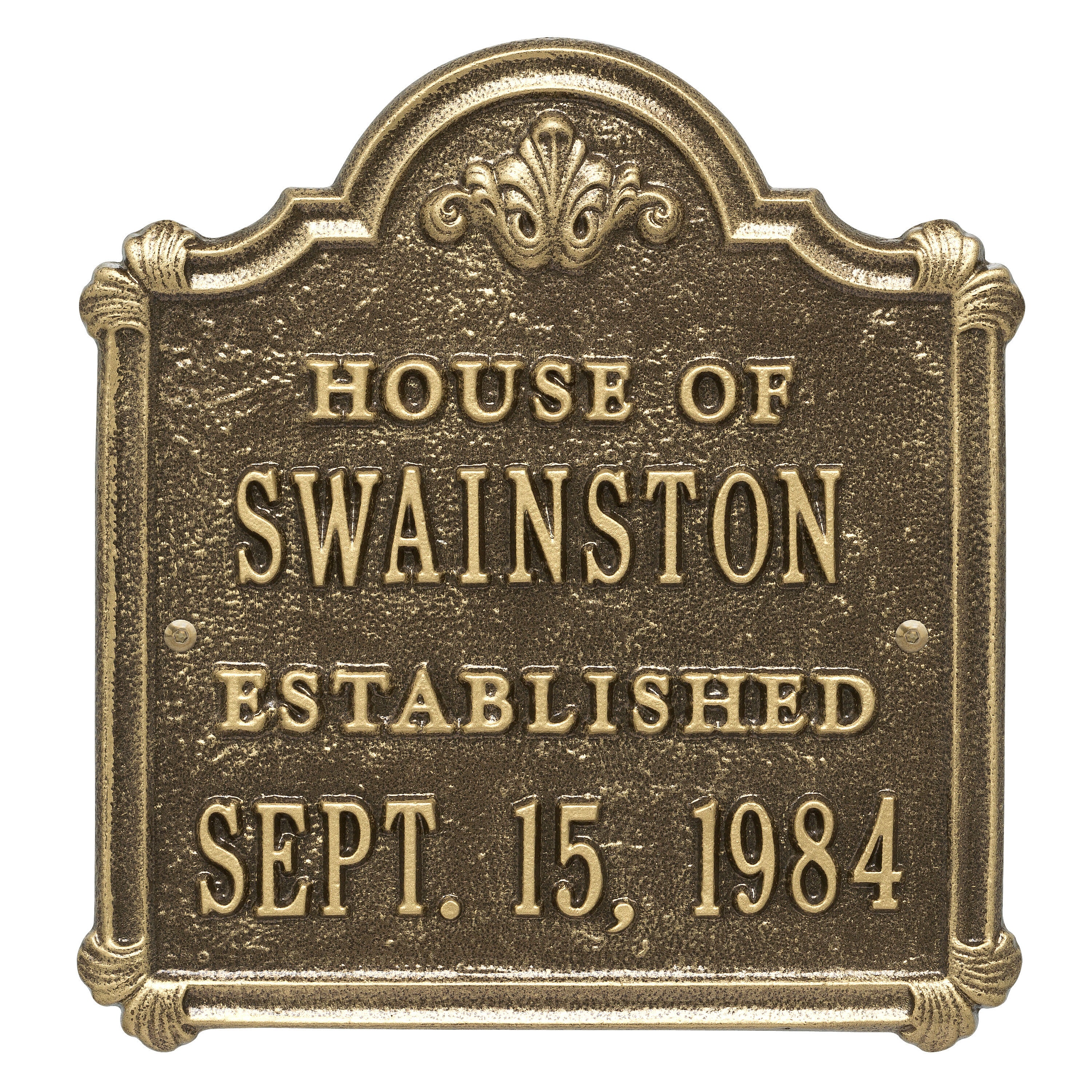 Chatham Anniversary Plaque 