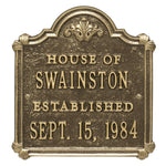 Chatham Anniversary Plaque 