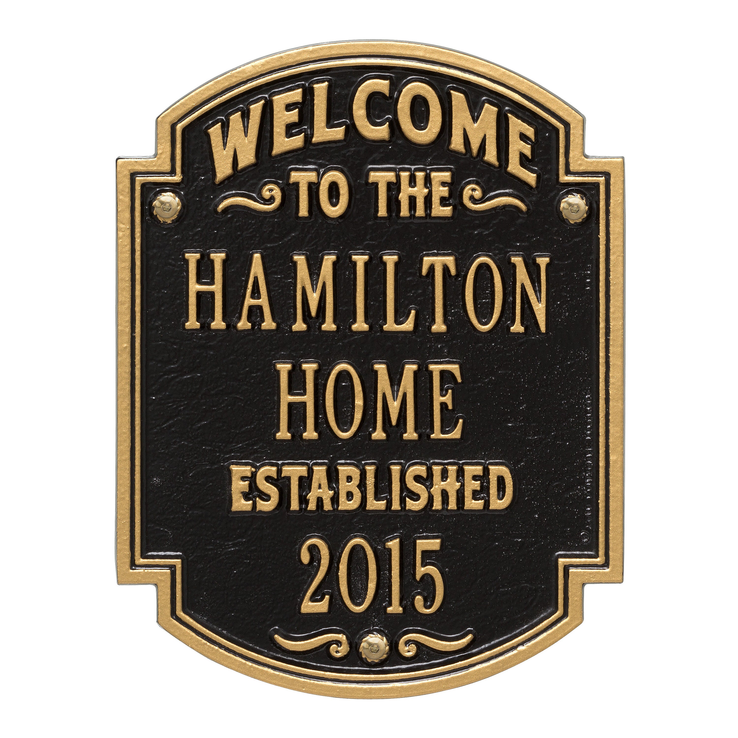 Heritage Welcome Anniversary Plaque 