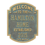 Heritage Welcome Anniversary Plaque 