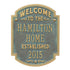 Heritage Welcome Anniversary Plaque 