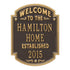 Heritage Welcome Anniversary Plaque 