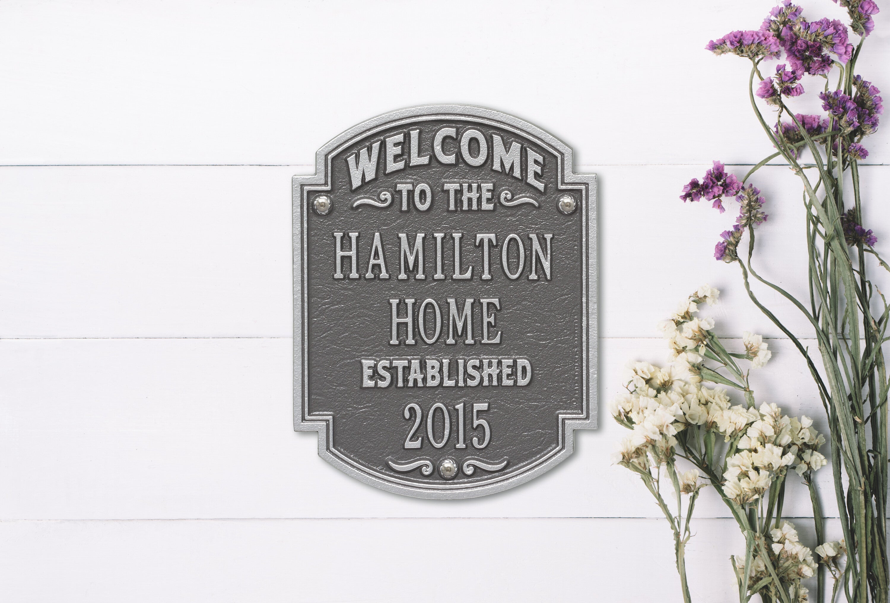 Heritage Welcome Anniversary Plaque 