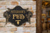 Hops & Barley Beer Pub Plaque 