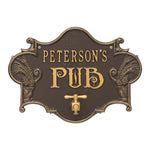 Hops & Barley Beer Pub Plaque 