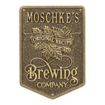 Original Recipe Brewing Company Beer Plaque 